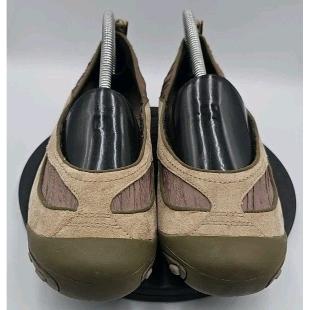 Merrell CAROUSEL Mocs Womens Size 9 Desert Sage Suede Slip-Ons Flats Loafers